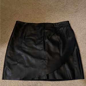 Express Black Mini Skirt